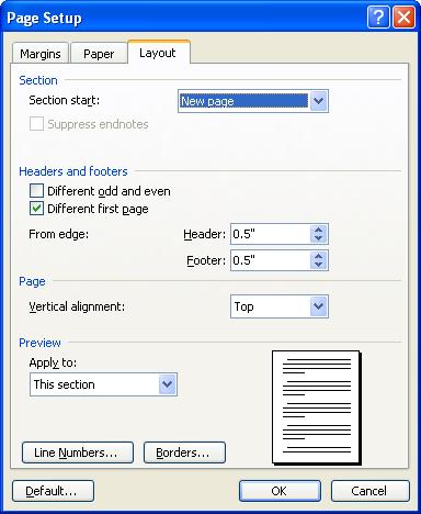 micorsoft word 2011 for mac remove section breaks